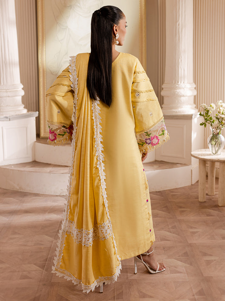 Parishay | Mira Winter | MW-01 | 3 PC Khaddar - Saira Saqlain