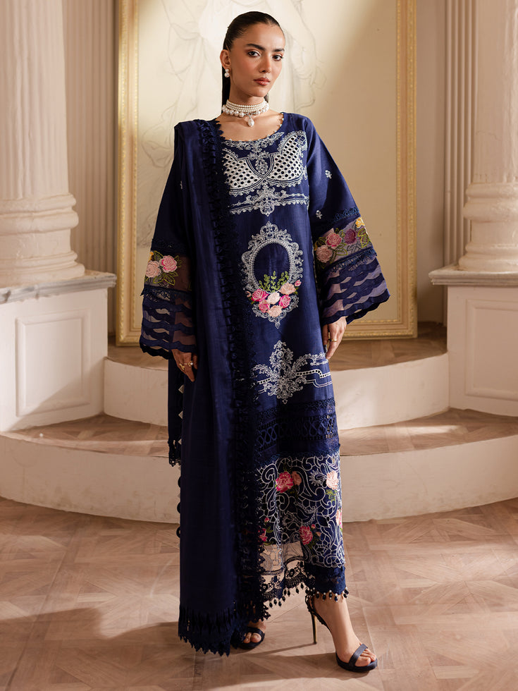 Parishay | Mira Winter | MW-03 | 3 PC Khaddar - Saira Saqlain