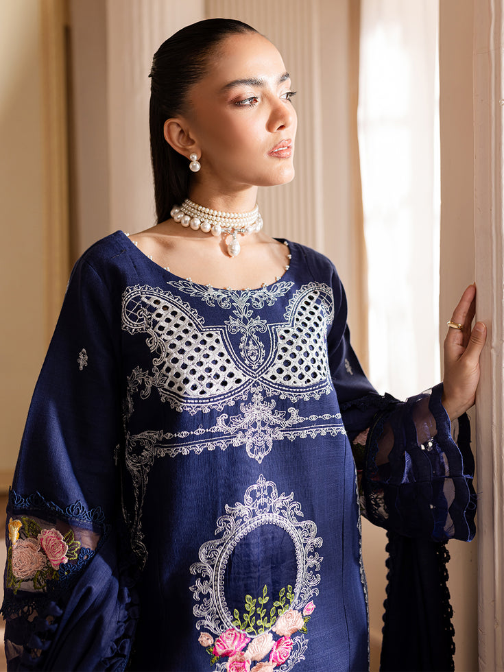 Parishay | Mira Winter | MW-03 | 3 PC Khaddar - Saira Saqlain