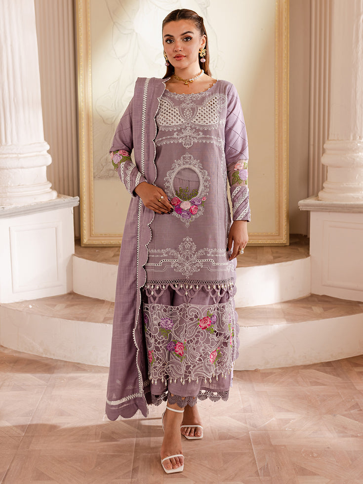 Parishay | Mira Winter | MW-04 | 3 PC Khaddar - Saira Saqlain