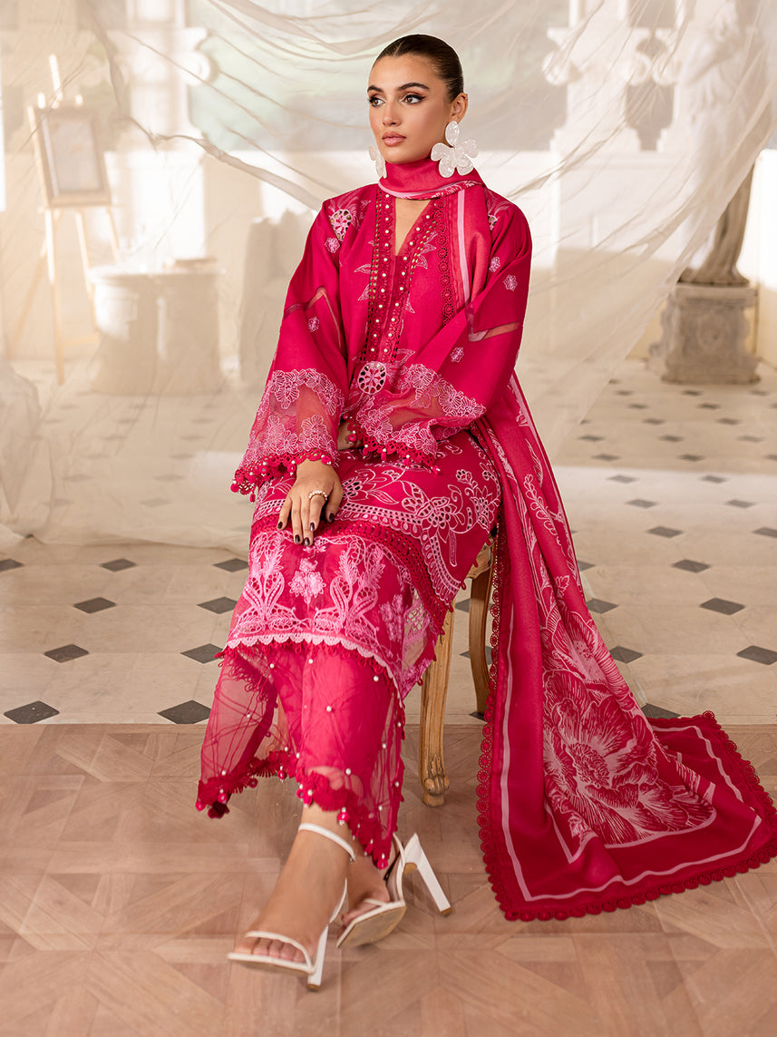 Parishay | Mira Winter | MW-02 | MW-05 | 3 PC Crepe - Saira Saqlain