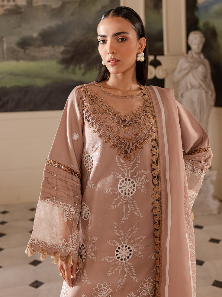 Parishay | Mira Winter | MW-06 | 3 PC Crepe - Saira Saqlain