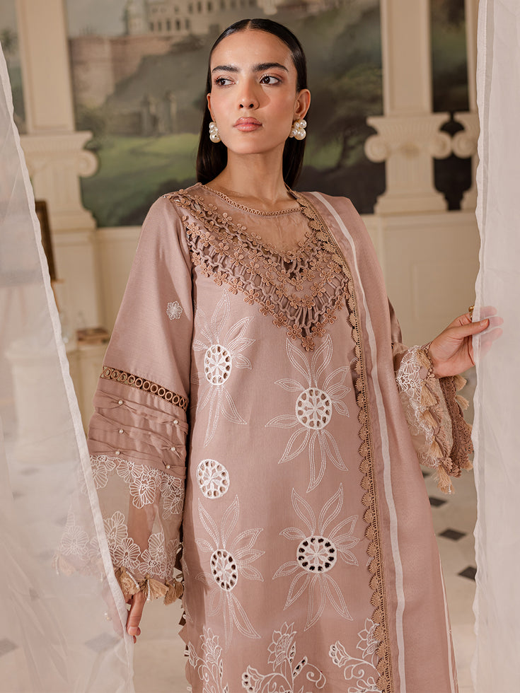 Parishay | Mira Winter | MW-06 | 3 PC Crepe - Saira Saqlain