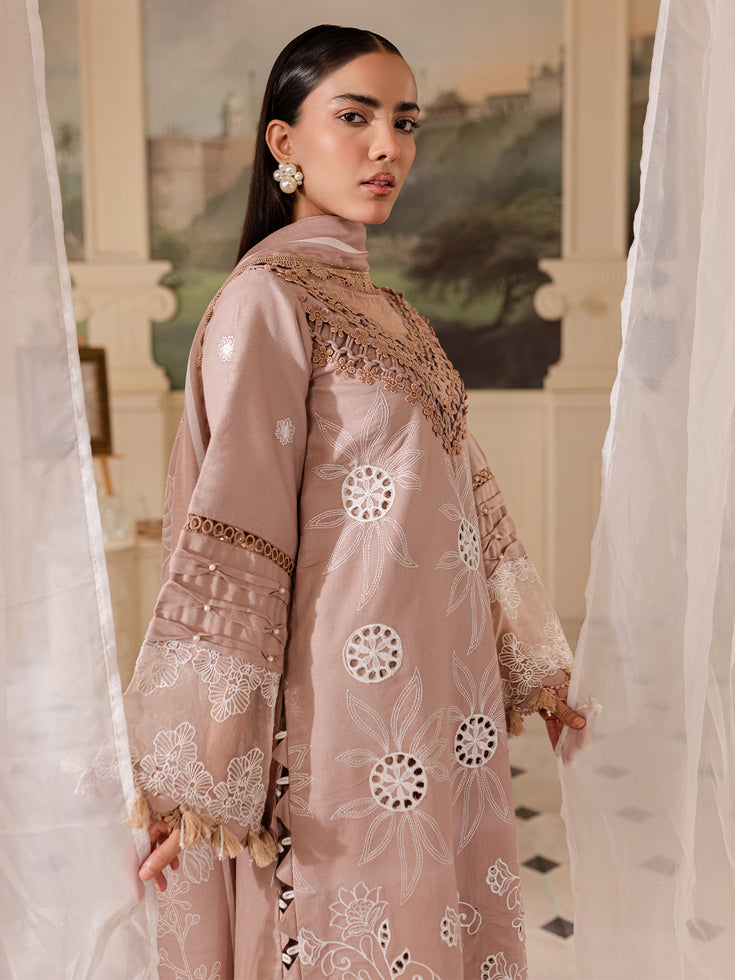 Parishay | Mira Winter | MW-06 | 3 PC Crepe - Saira Saqlain