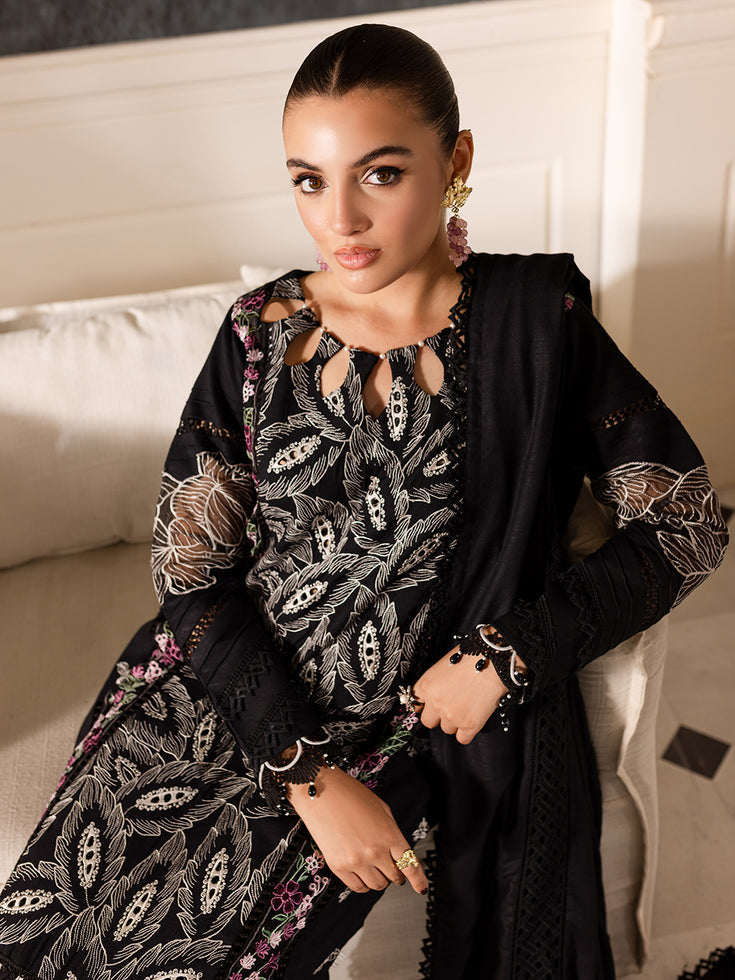 Parishay | Mira Winter |  MW-07 | 3 PC Crepe - Saira Saqlain