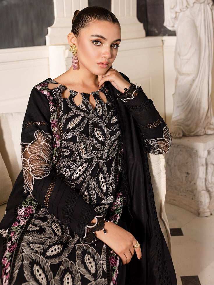 Parishay | Mira Winter |  MW-07 | 3 PC Crepe - Saira Saqlain