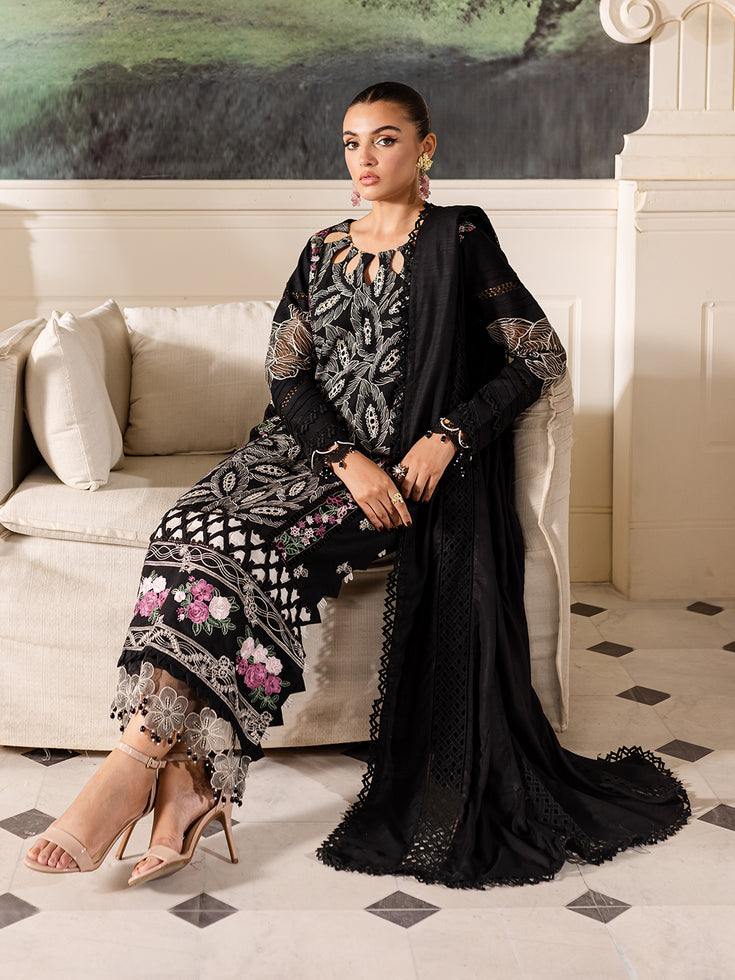 Parishay | Mira Winter |  MW-07 | 3 PC Crepe - Saira Saqlain