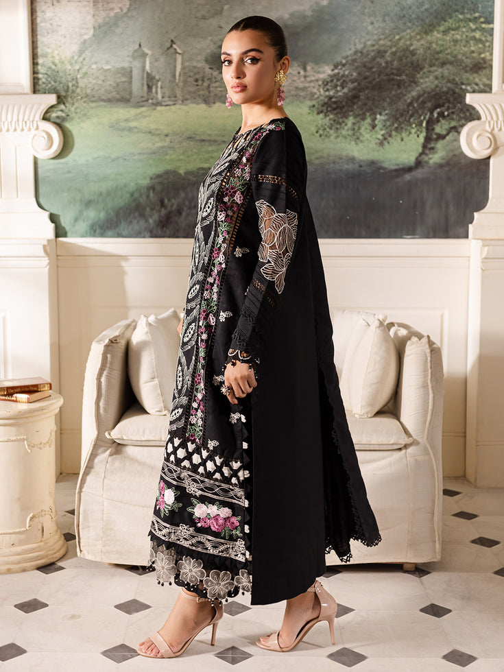 Parishay | Mira Winter |  MW-07 | 3 PC Crepe - Saira Saqlain
