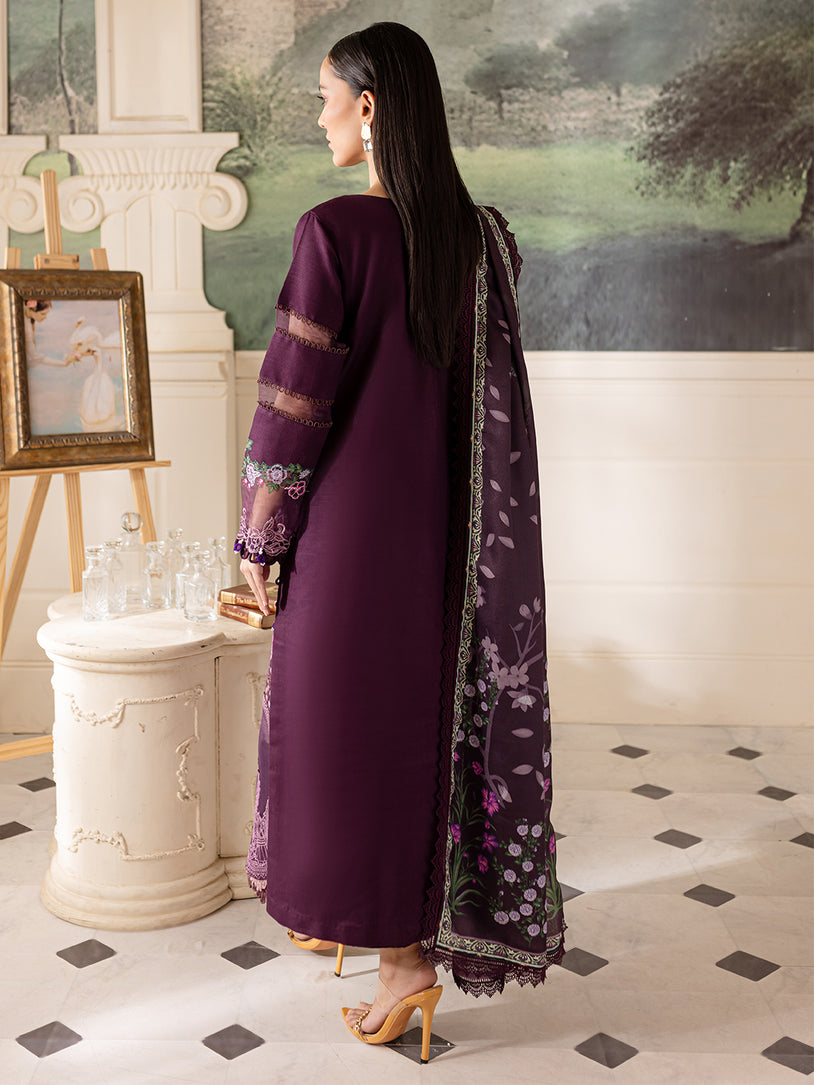 Parishay | Mira Winter | MW-10 | 3 PC Crepe - Saira Saqlain