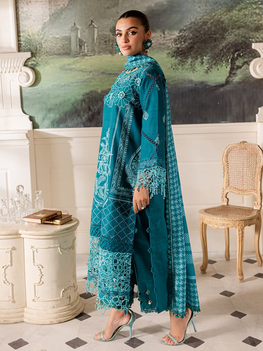 Parishay | Mira Winter | MW-12 | 3 PC Khaddar - Saira Saqlain