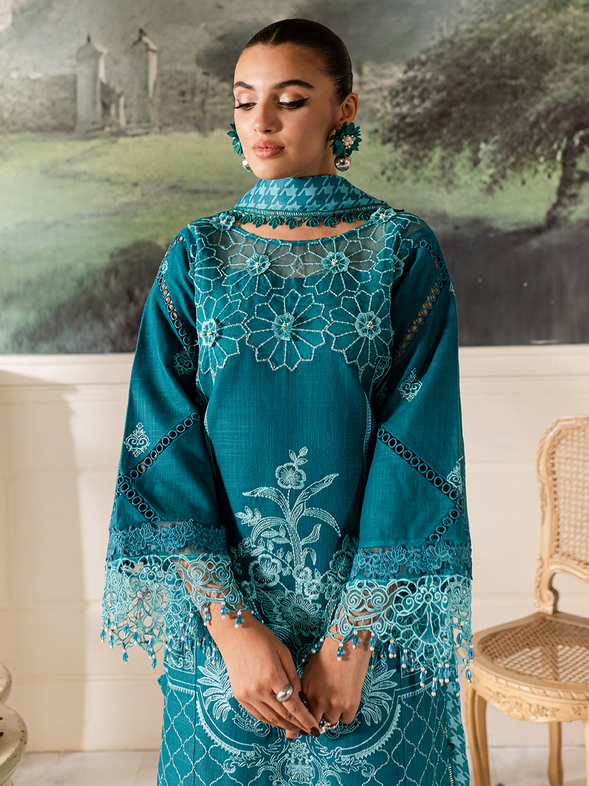 Parishay | Mira Winter | MW-12 | 3 PC Khaddar - Saira Saqlain
