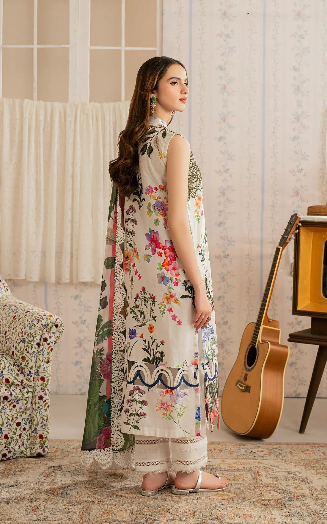 Asifa and Nabeel | Meraki Vintage 25 | Mahgul (MVL25-16) - Saira Saqlain