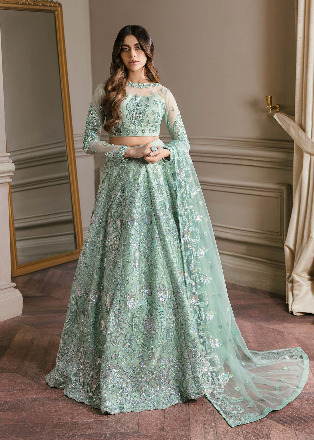 Waqas Shah | Malika - E - Elizabeth | BLUE MIST - Saira Saqlain