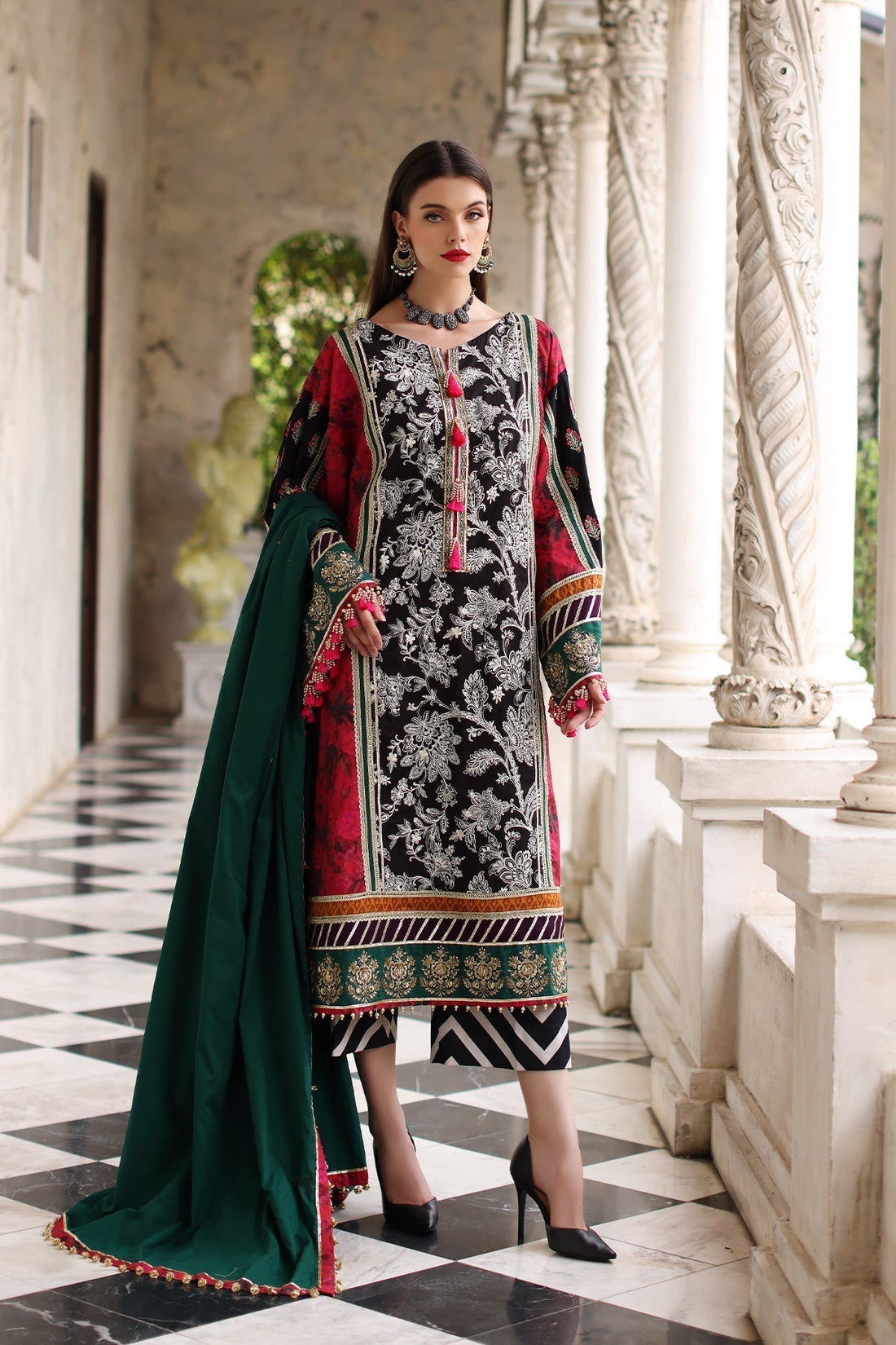 Mina Kashif | Festive Lawn | Karine - Saira Saqlain