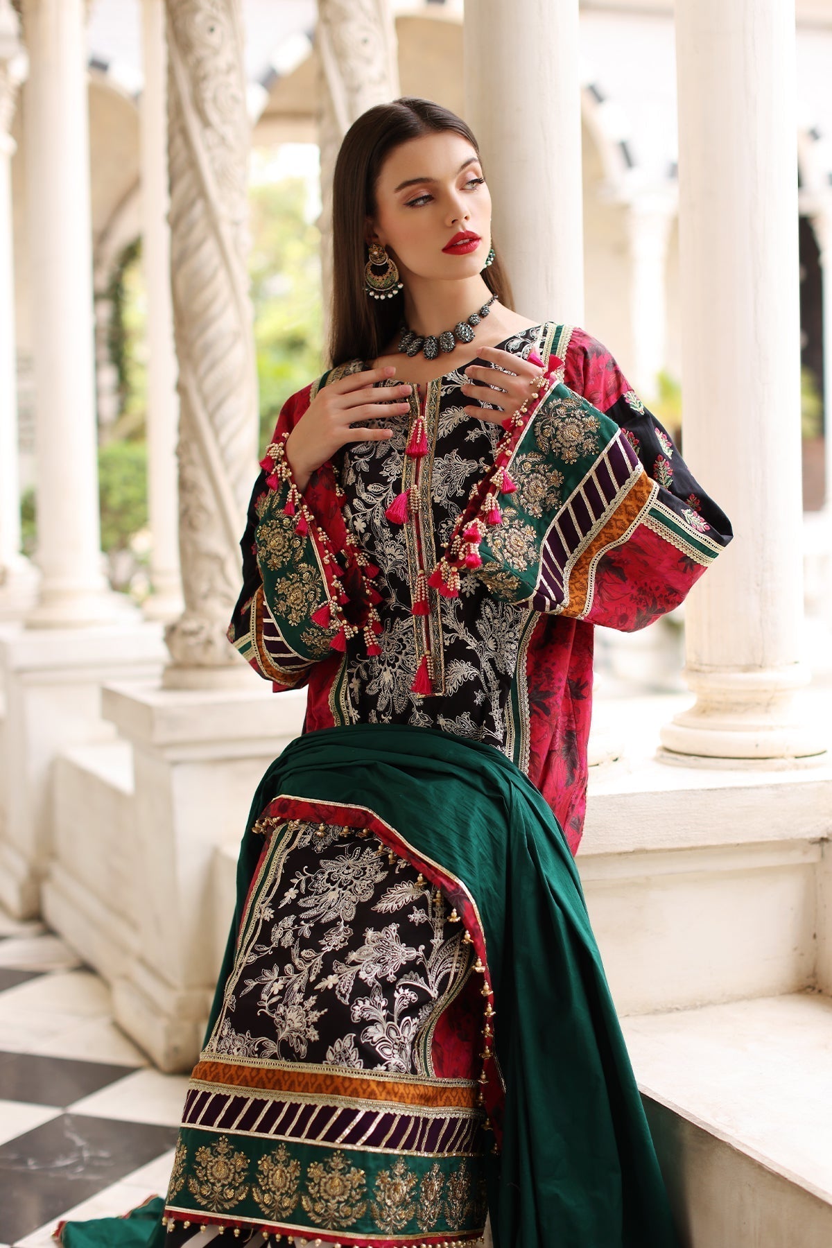 Mina Kashif | Festive Lawn | Karine - Saira Saqlain