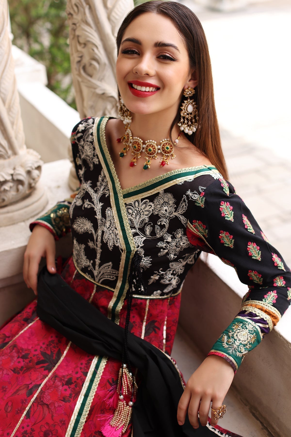 Mina Kashif | Festive Lawn | Anarkali - Saira Saqlain