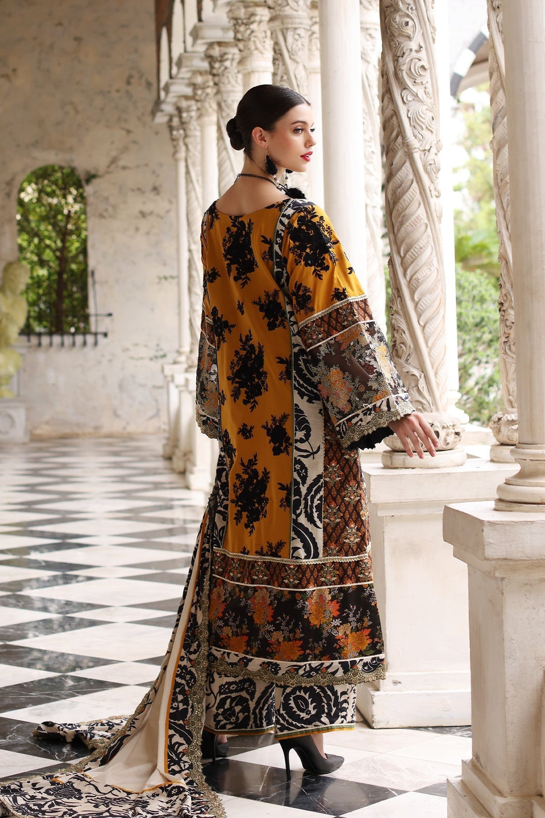 Mina Kashif | Festive Lawn | Leyla - Saira Saqlain