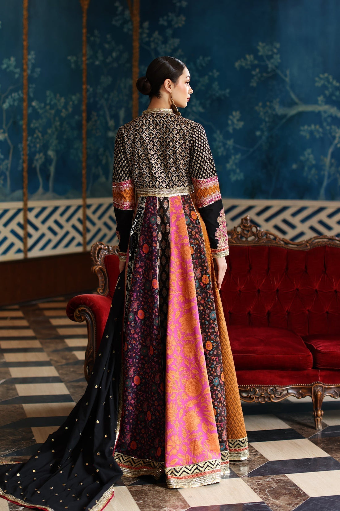 Mina Kashif | Festive Lawn | Misty - Saira Saqlain
