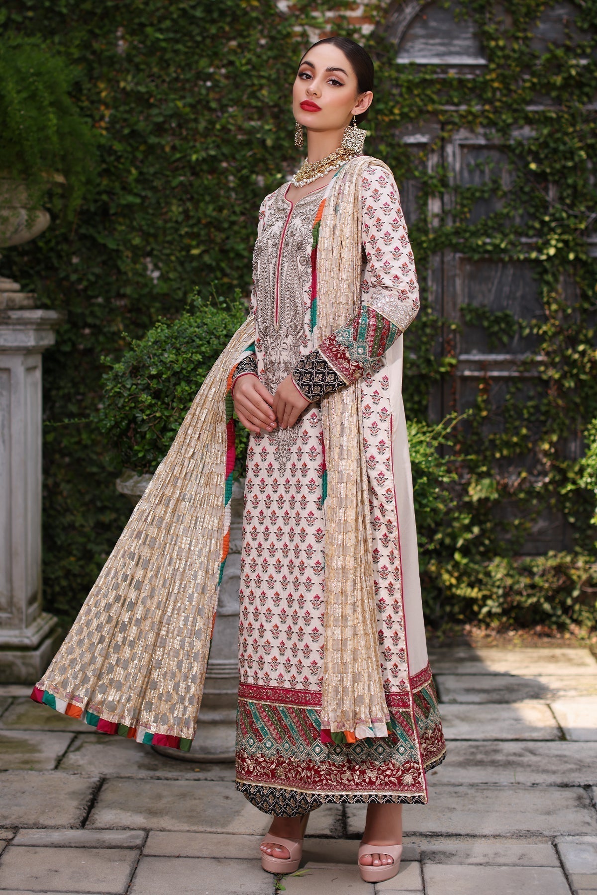Mina Kashif | Festive Lawn | Parsa - Saira Saqlain
