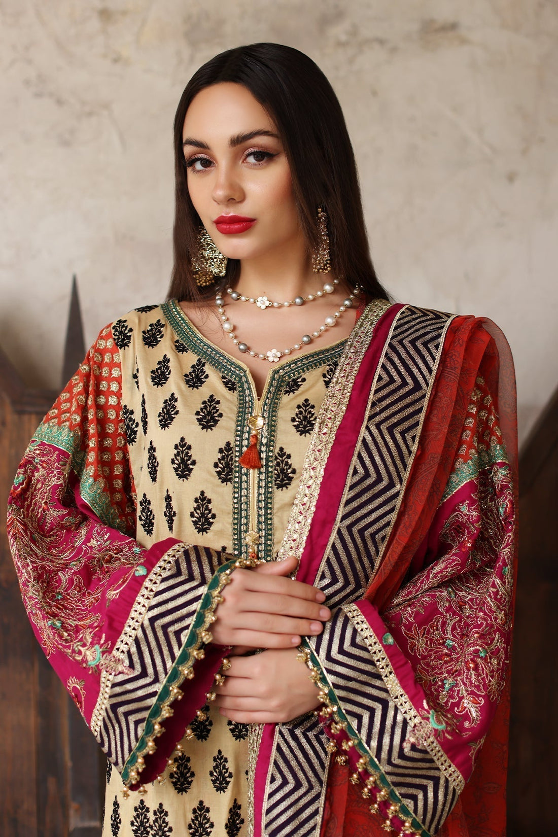 Mina Kashif | Festive Lawn | Amani - Saira Saqlain