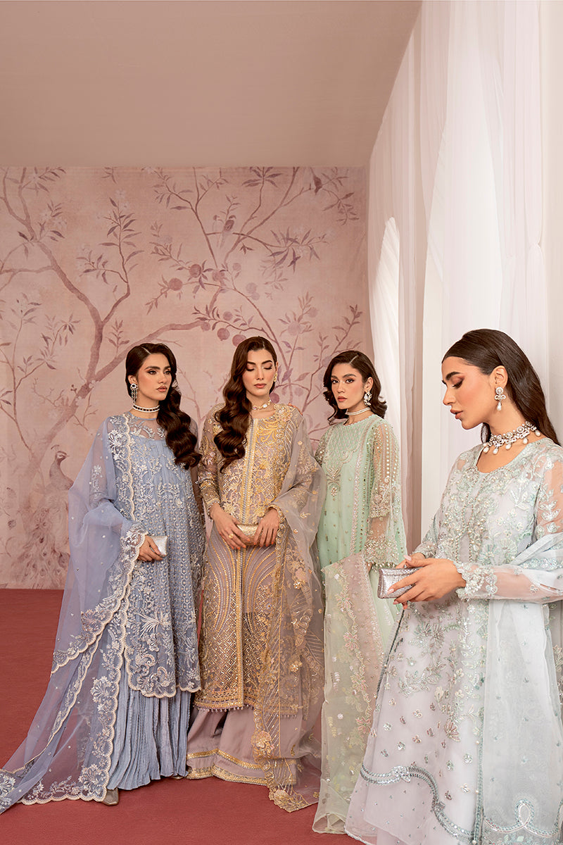 Cross Stitch | Wedding Collection 25 | MAH-JABEEN - Saira Saqlain