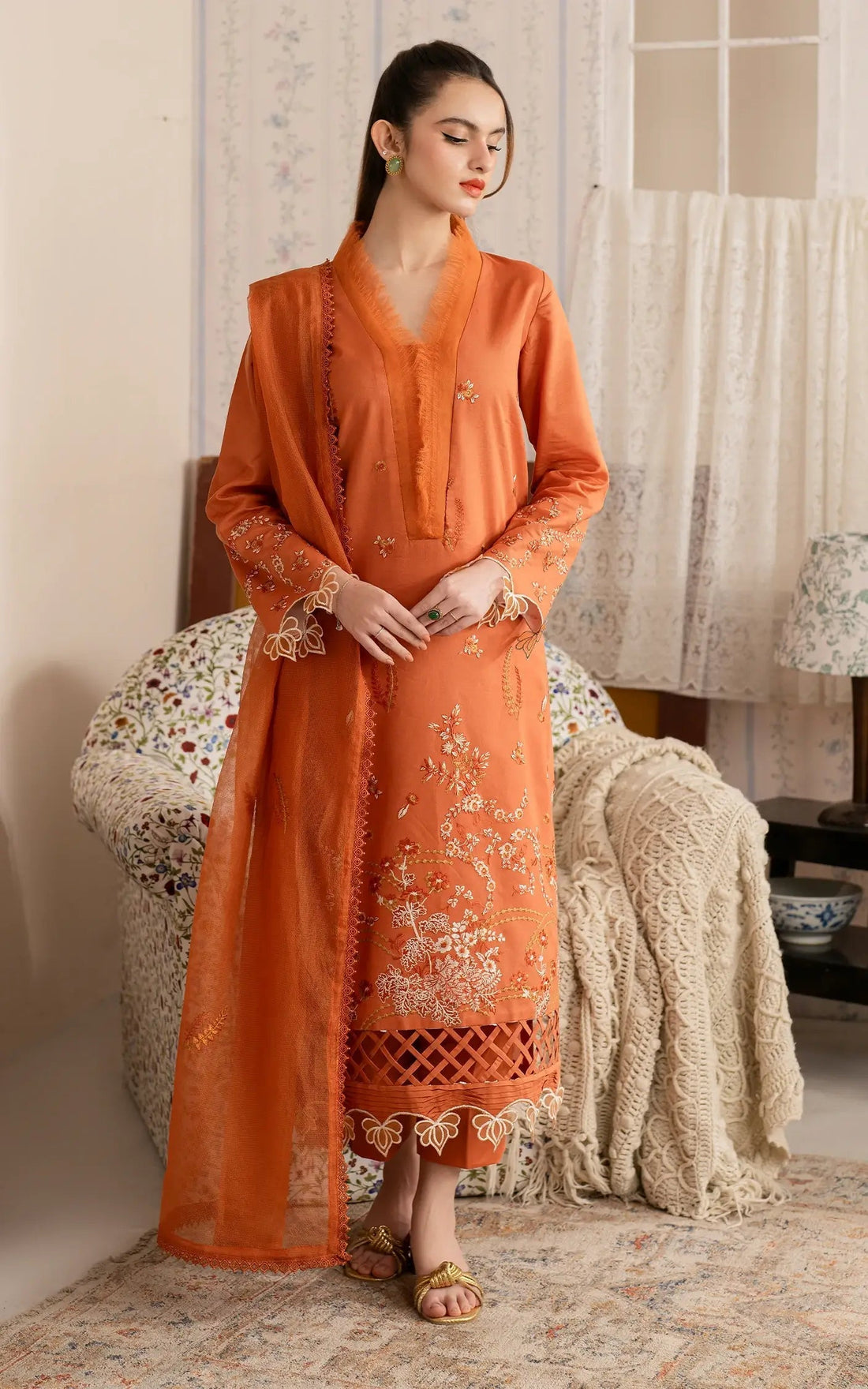 Asifa and Nabeel | Meraki Vintage 25 | Nargis (MVL25-19) - Saira Saqlain