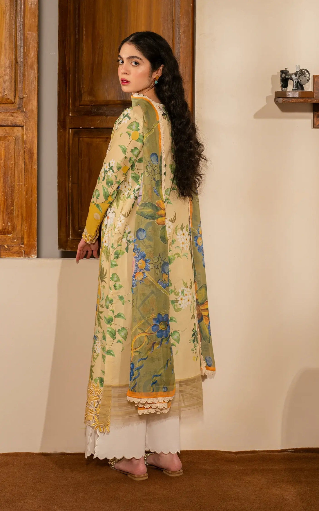Asifa and Nabeel | Meraki Vintage 25 | Nimbu Pani (MVL25-04) - Saira Saqlain
