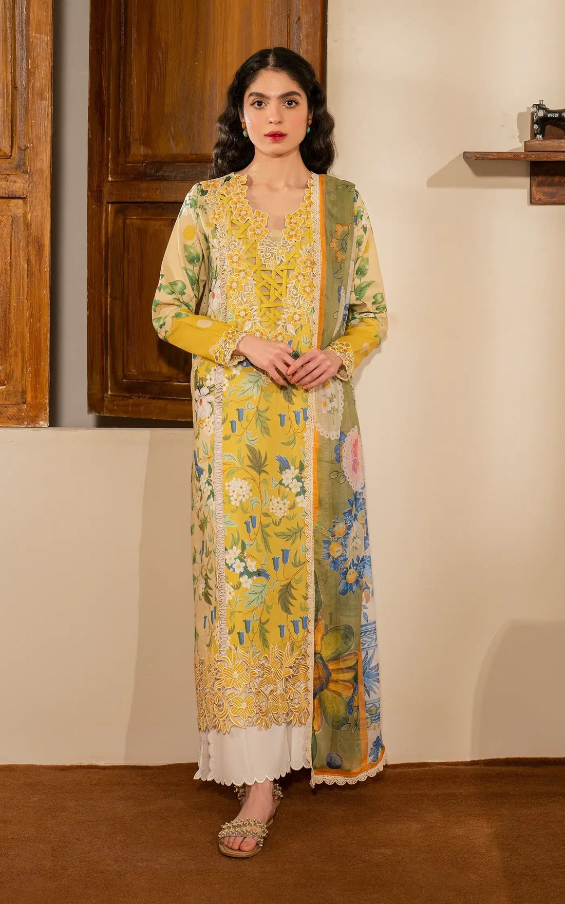 Asifa and Nabeel | Meraki Vintage 25 | Nimbu Pani (MVL25-04) - Saira Saqlain