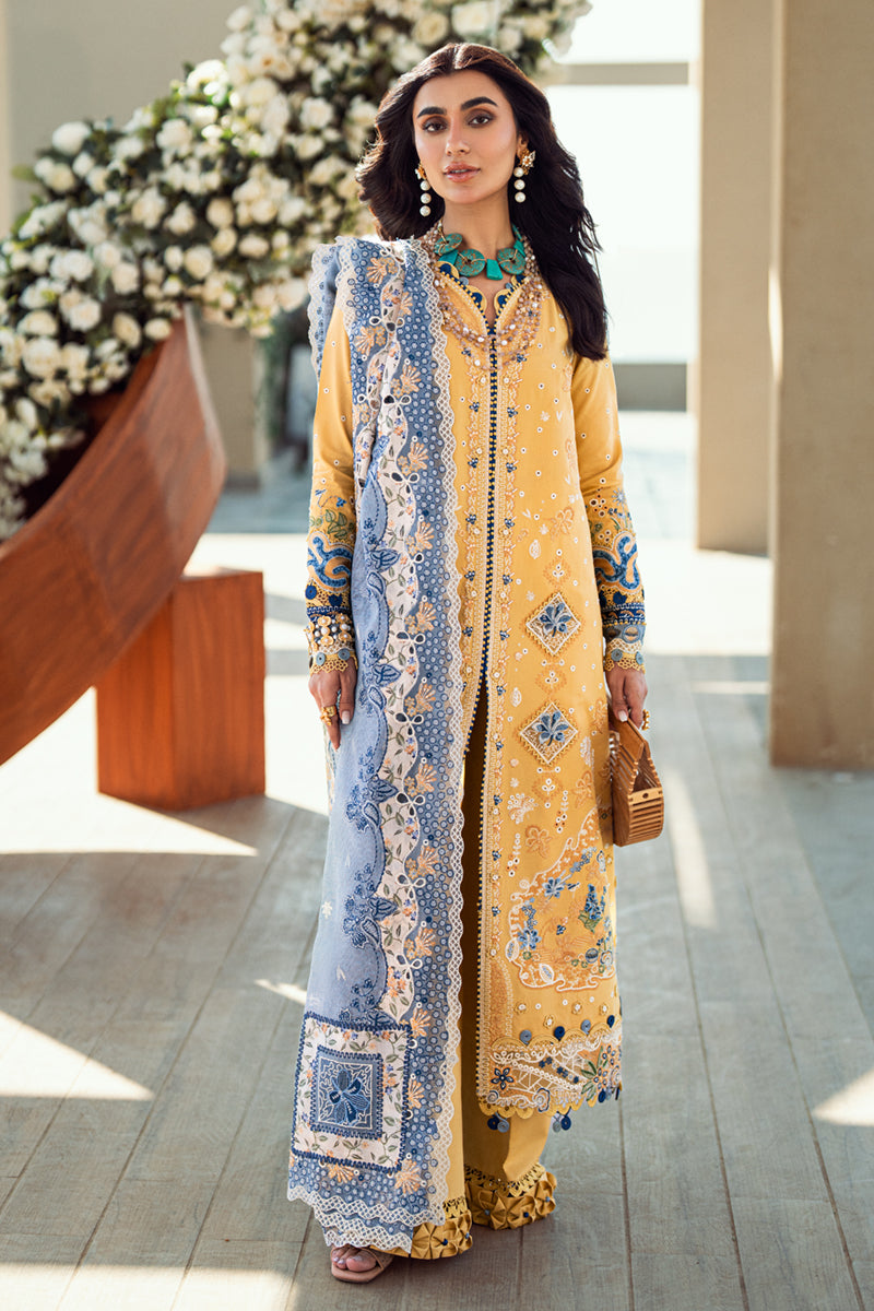 Qalamkar | Sahil Luxury Lawn | FK-06 NATALIE - Saira Saqlain