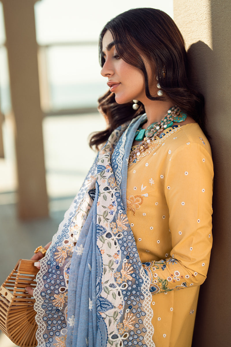 Qalamkar | Sahil Luxury Lawn | FK-06 NATALIE - Saira Saqlain