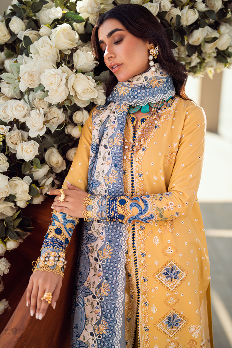 Qalamkar | Sahil Luxury Lawn | FK-06 NATALIE - Saira Saqlain
