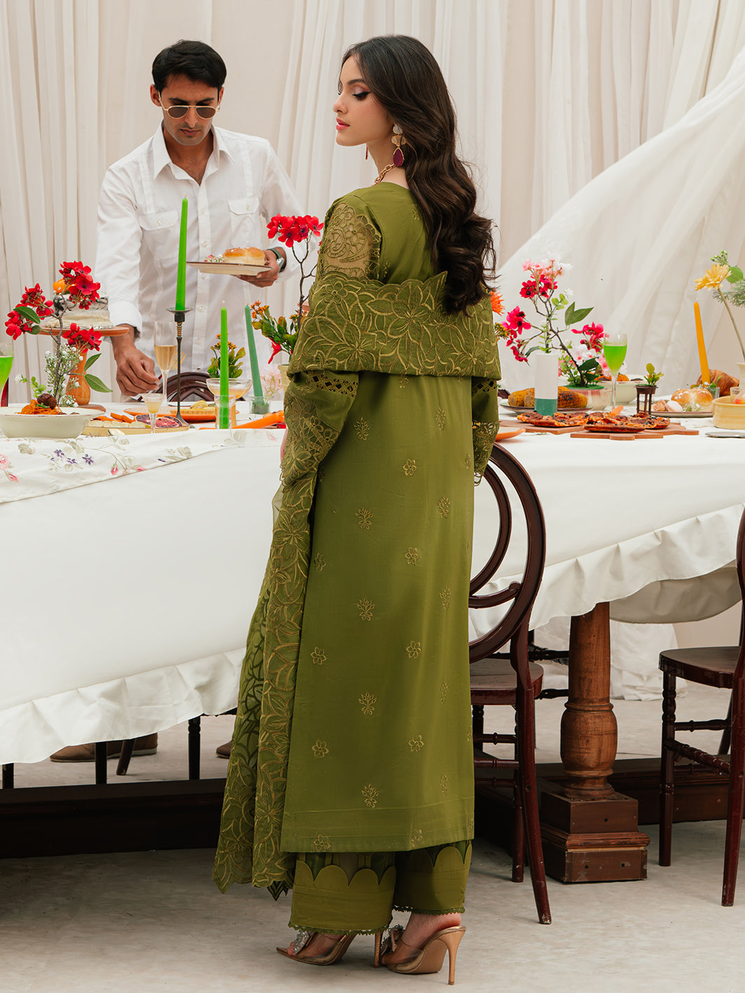 Mahnur | Allenura Luxury Lawn 24 | REVERIE - Saira Saqlain