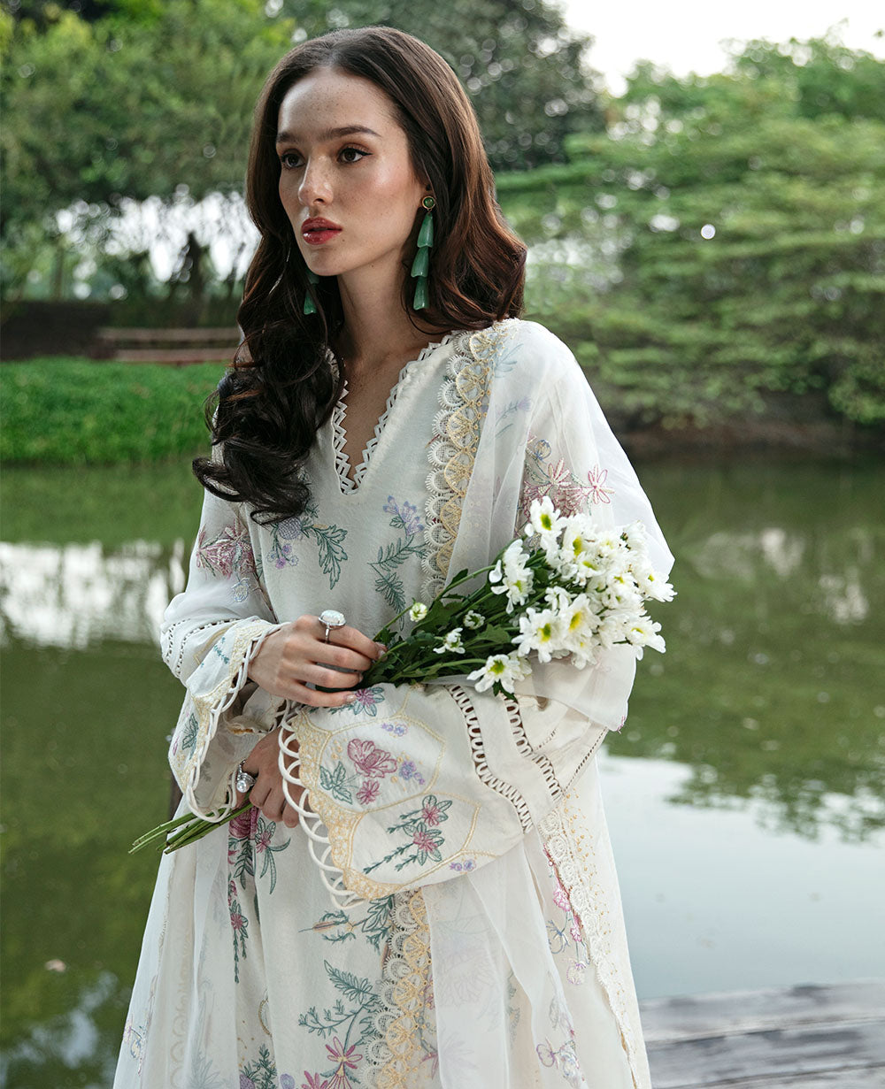 Republic Womenswear | Embroidered Pret 24 | Orchid - Saira Saqlain