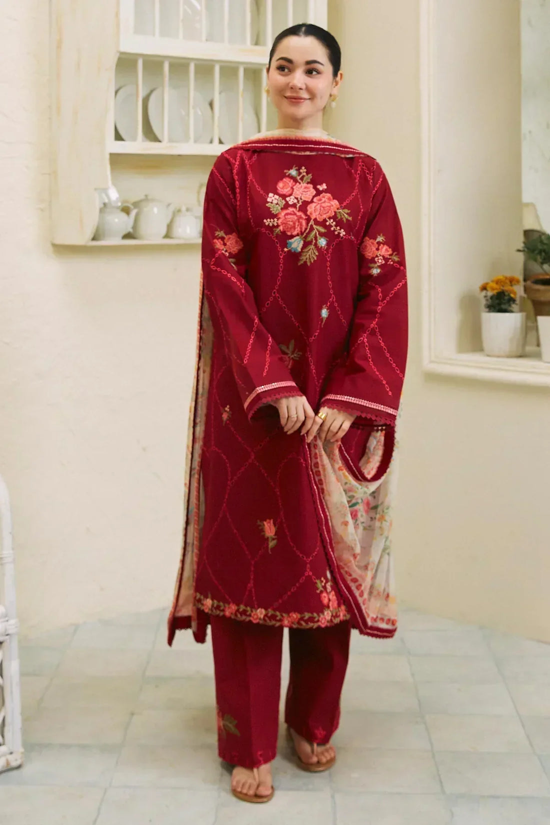 Zara Shahjahan | Coco Lawn 24 | RUHI-10B - Saira Saqlain