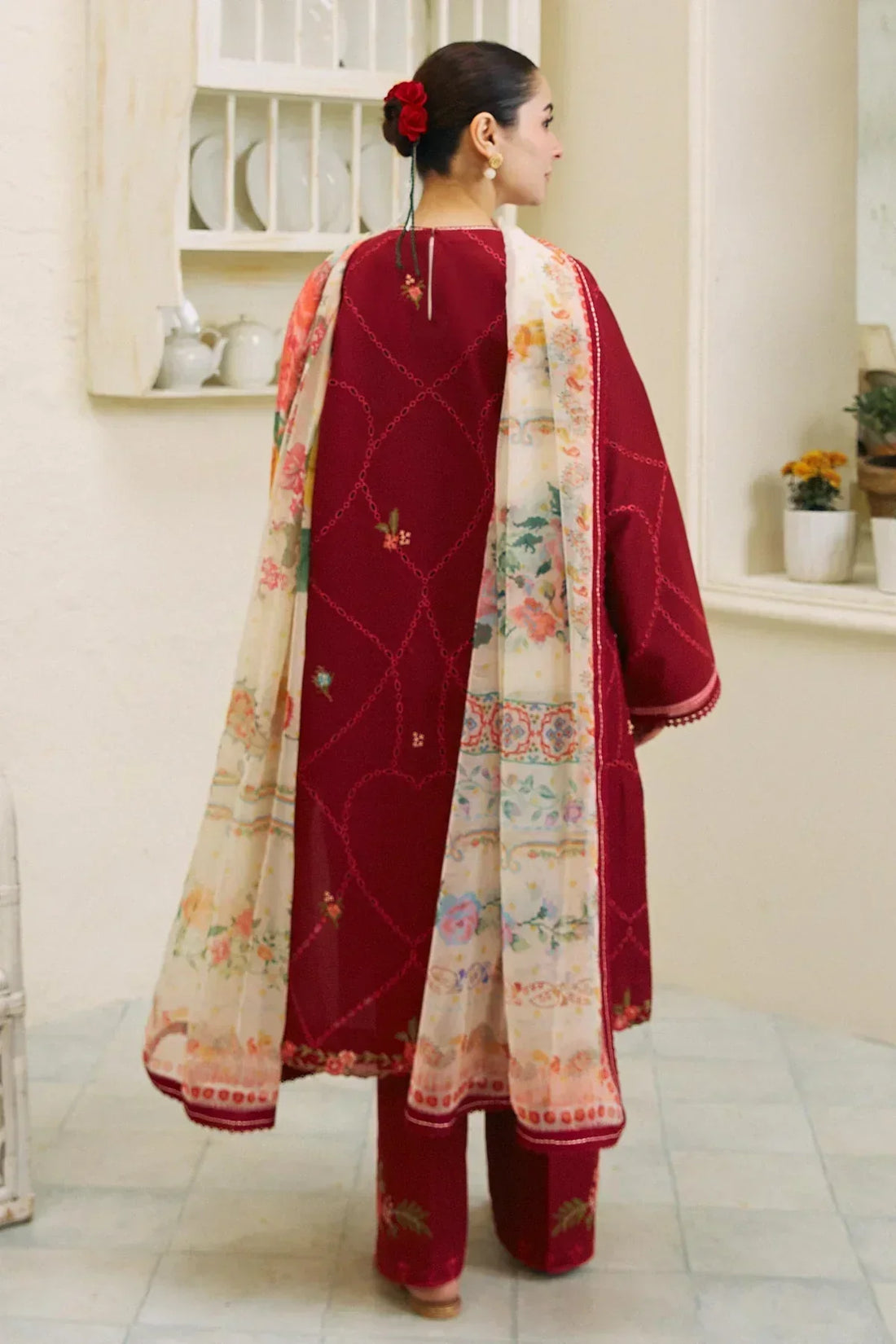Zara Shahjahan | Coco Lawn 24 | RUHI-10B - Saira Saqlain