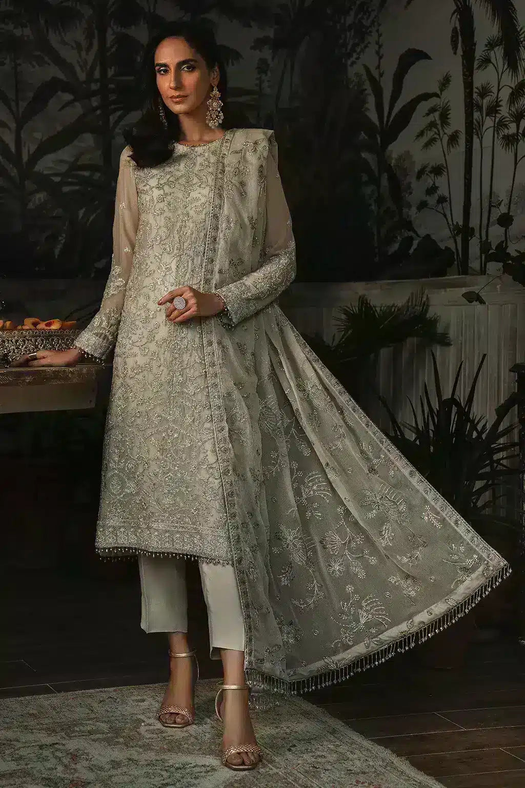Zarif | LA ROSELLA Formals | ZLR 05 SANDY - Saira Saqlain