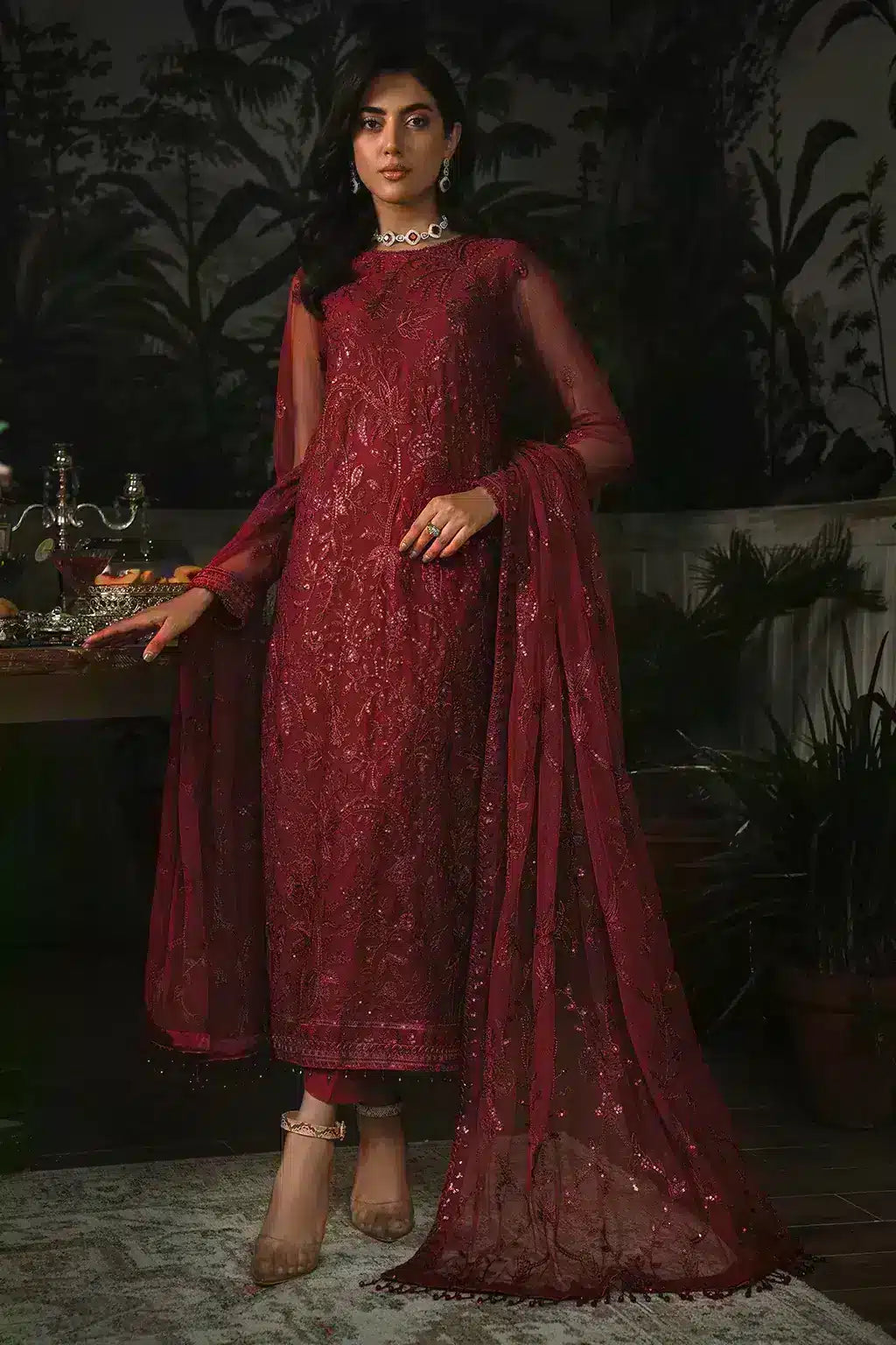 Zarif | LA ROSELLA Formals | ZLR 01 MARLENE - Saira Saqlain