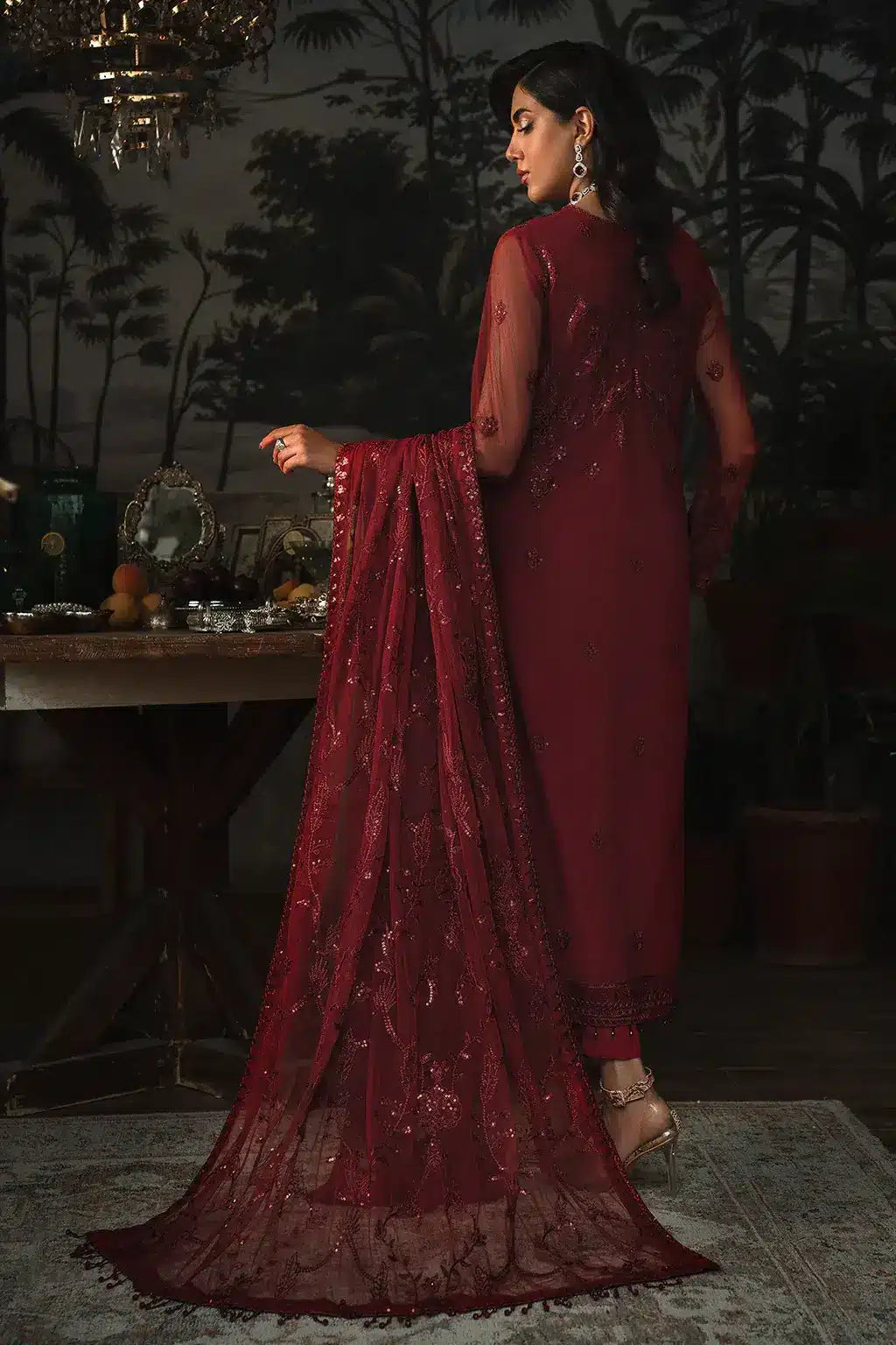 Zarif | LA ROSELLA Formals | ZLR 01 MARLENE - Saira Saqlain