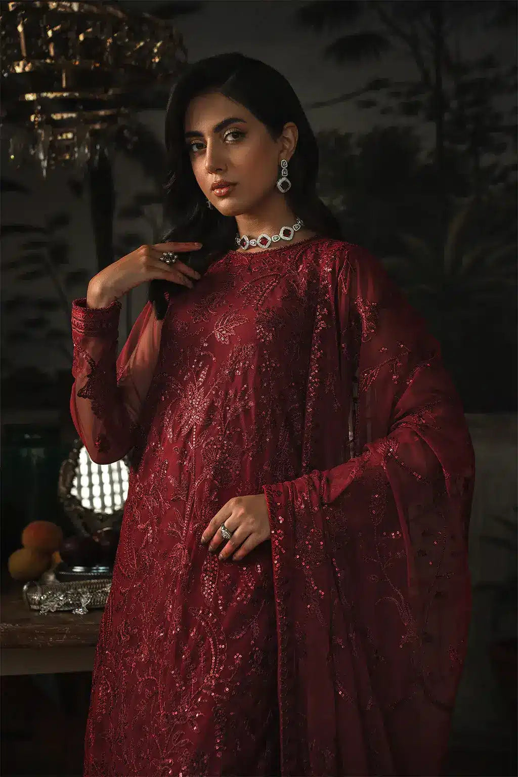 Zarif | LA ROSELLA Formals | ZLR 01 MARLENE - Saira Saqlain