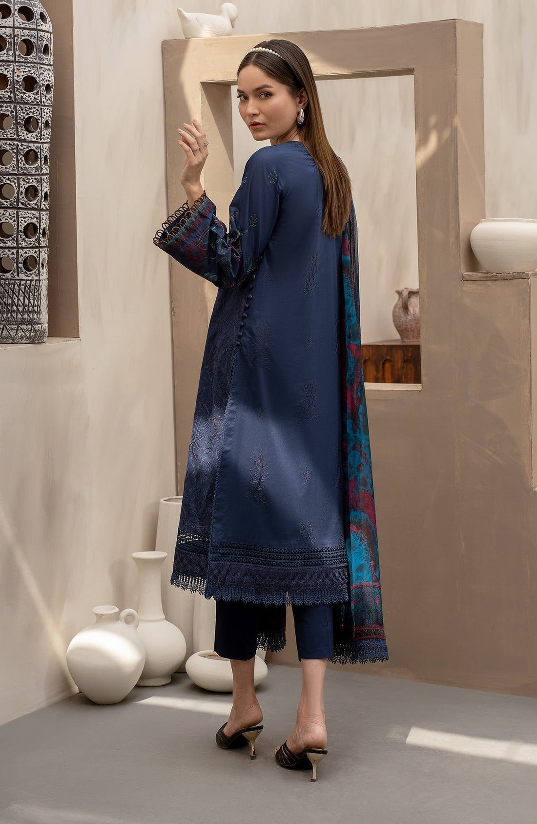 Zarif | Festive Lawn | ZFL 08 SEEMAL - Saira Saqlain