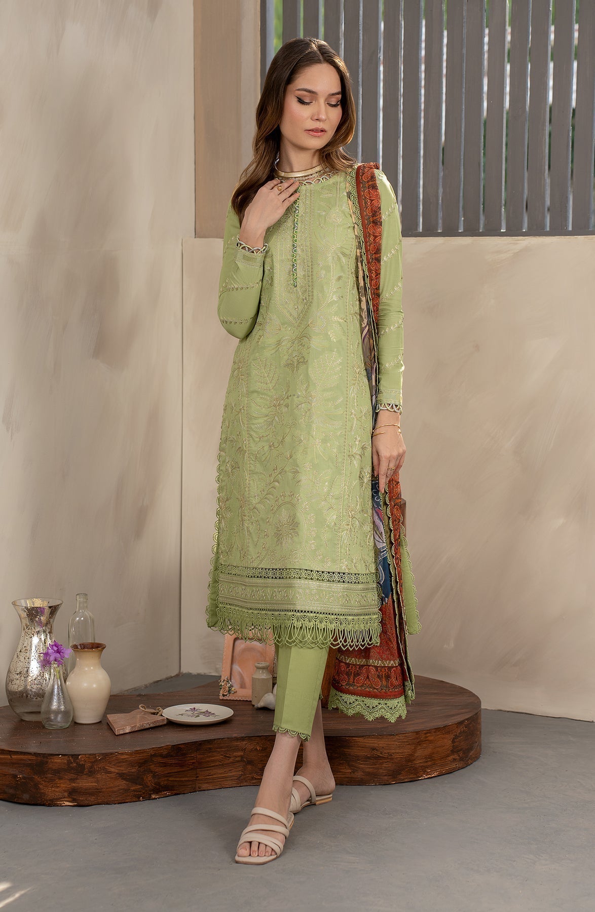Zarif | Festive Lawn | ZFL 04 SENIHA - Saira Saqlain