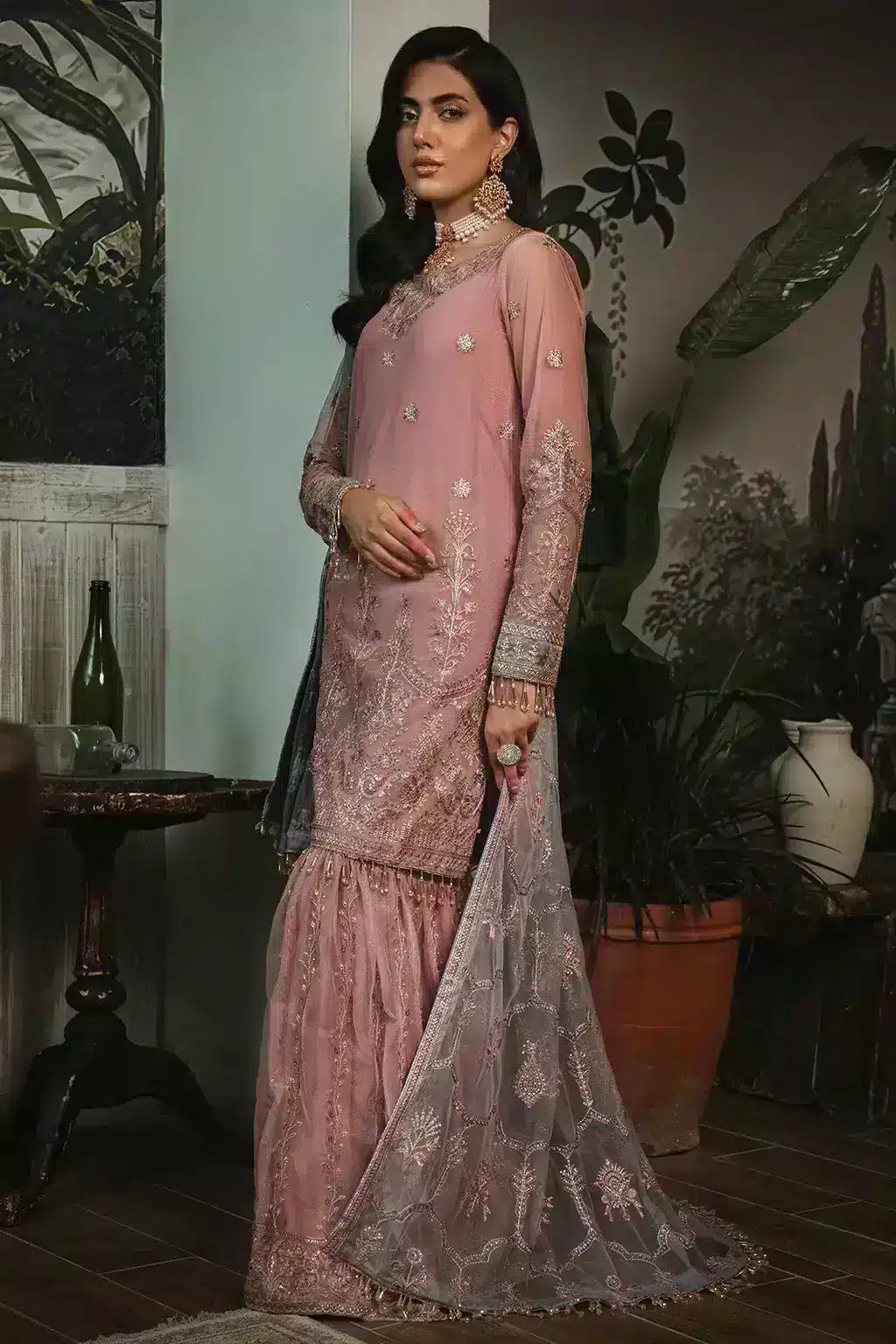 Zarif | LA ROSELLA Formals | ZLR 03 BLOOM - Saira Saqlain