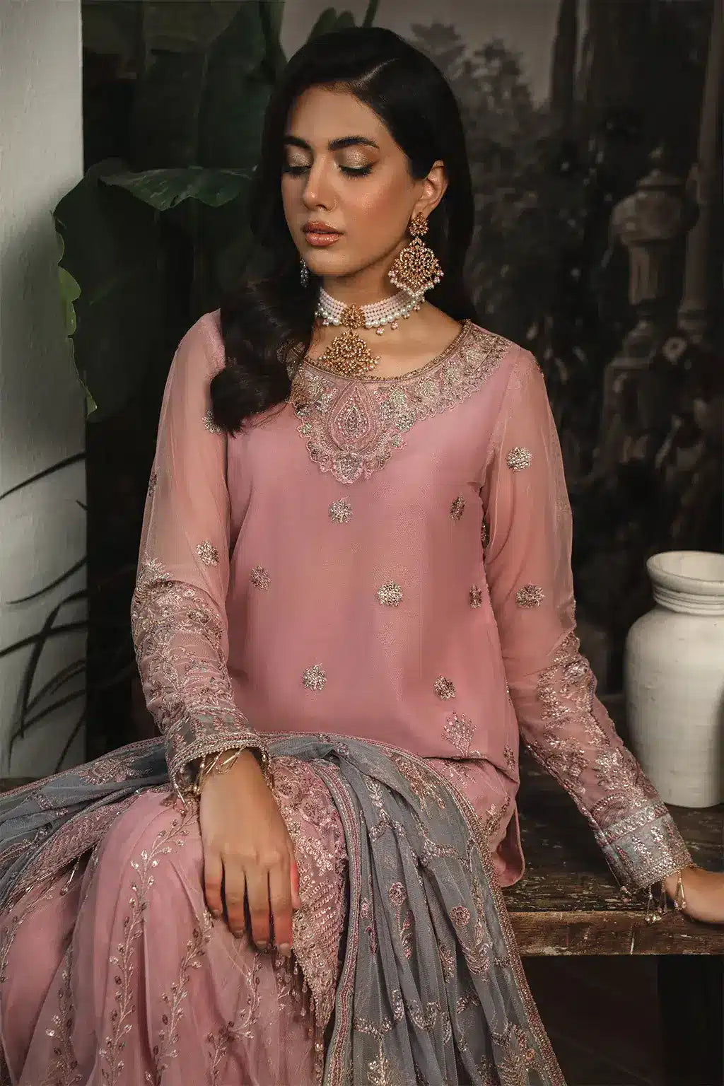 Zarif | LA ROSELLA Formals | ZLR 03 BLOOM - Saira Saqlain
