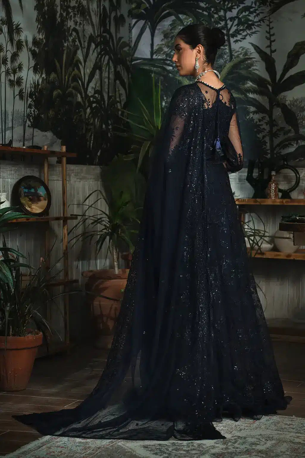 Zarif | LA ROSELLA Formals | ZLR 08 STARRY - Saira Saqlain
