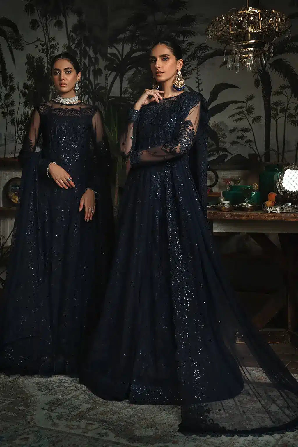 Zarif | LA ROSELLA Formals | ZLR 08 STARRY - Saira Saqlain