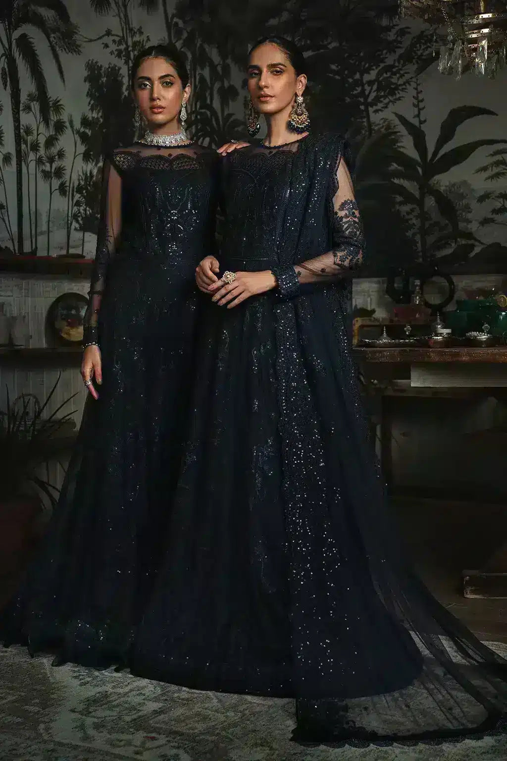 Zarif | LA ROSELLA Formals | ZLR 08 STARRY - Saira Saqlain