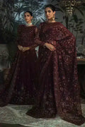 Zarif | LA ROSELLA Formals | ZLR 06 CARMINE - Saira Saqlain