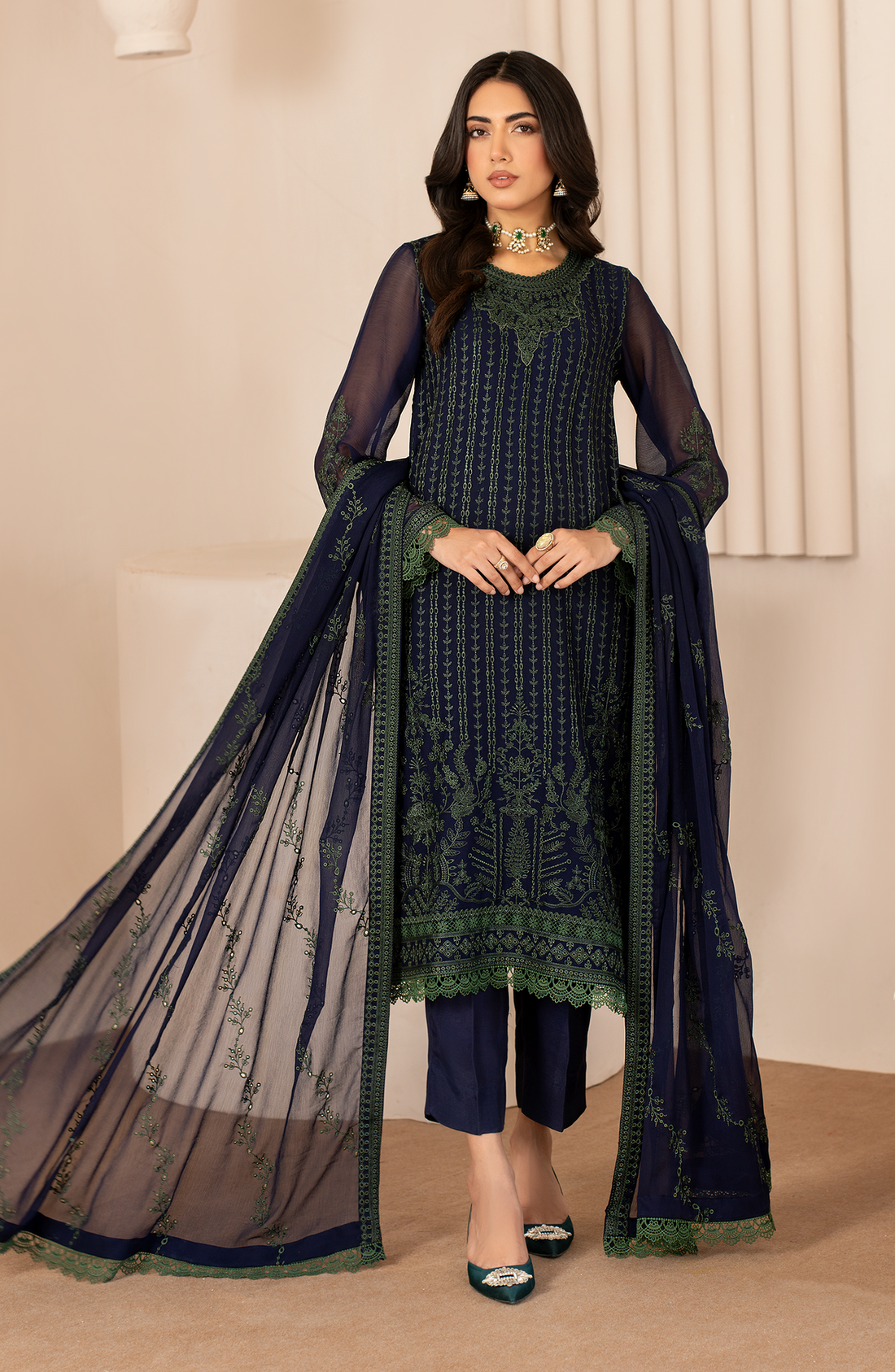 Zarif | Chiffon Edit | ZL 06 MAHAY - Saira Saqlain