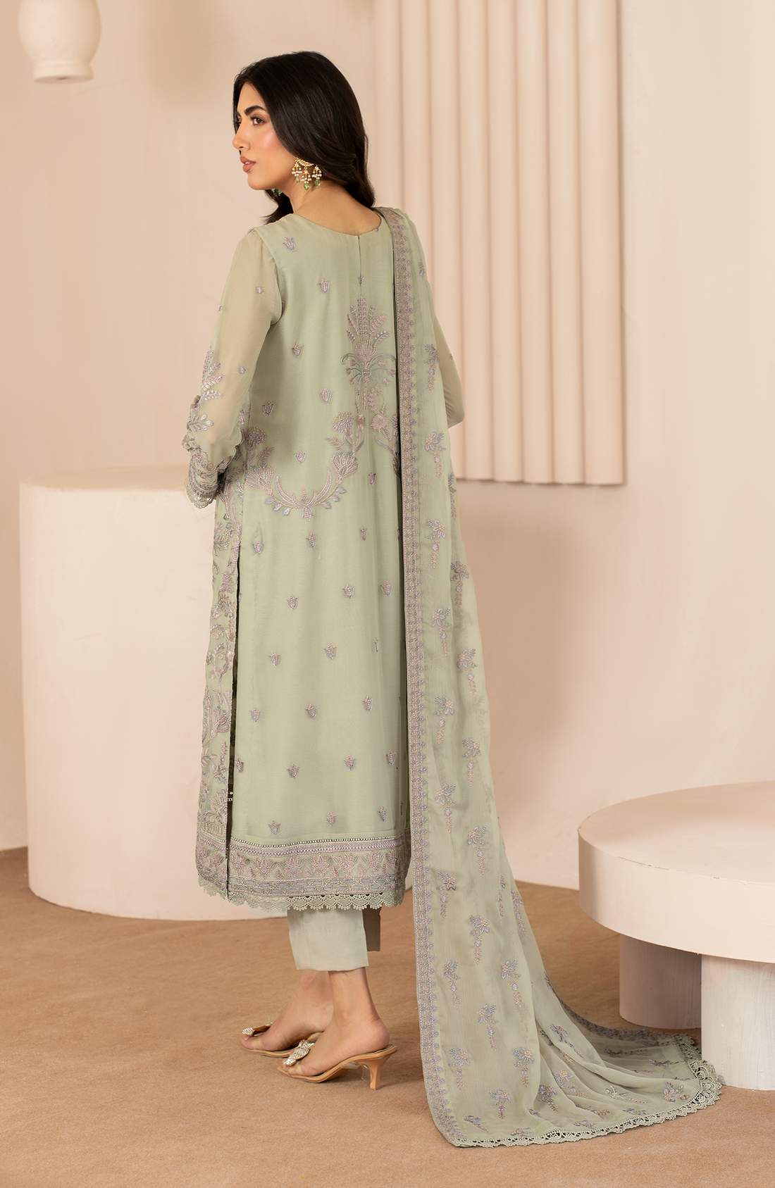 Zarif | Chiffon Edit | ZL 04 AFSA - Saira Saqlain