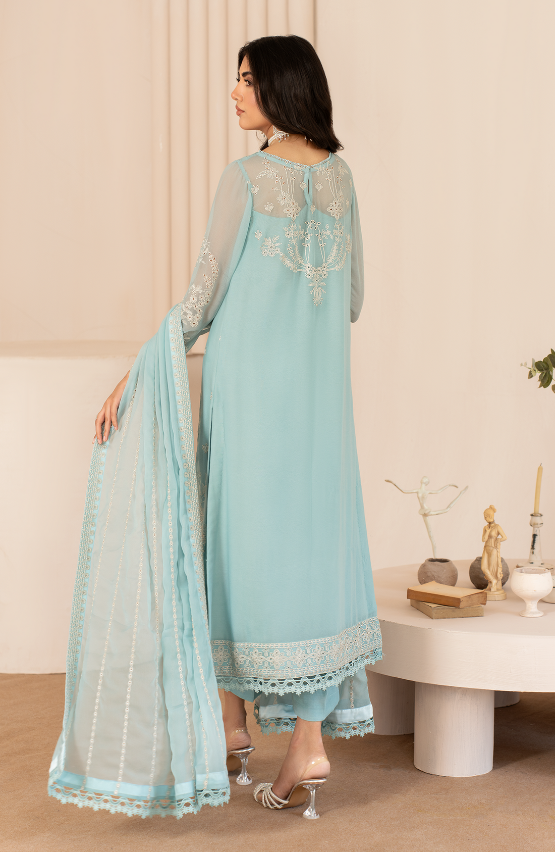 Zarif | Chiffon Edit | ZL 02 SAHIBA - Saira Saqlain
